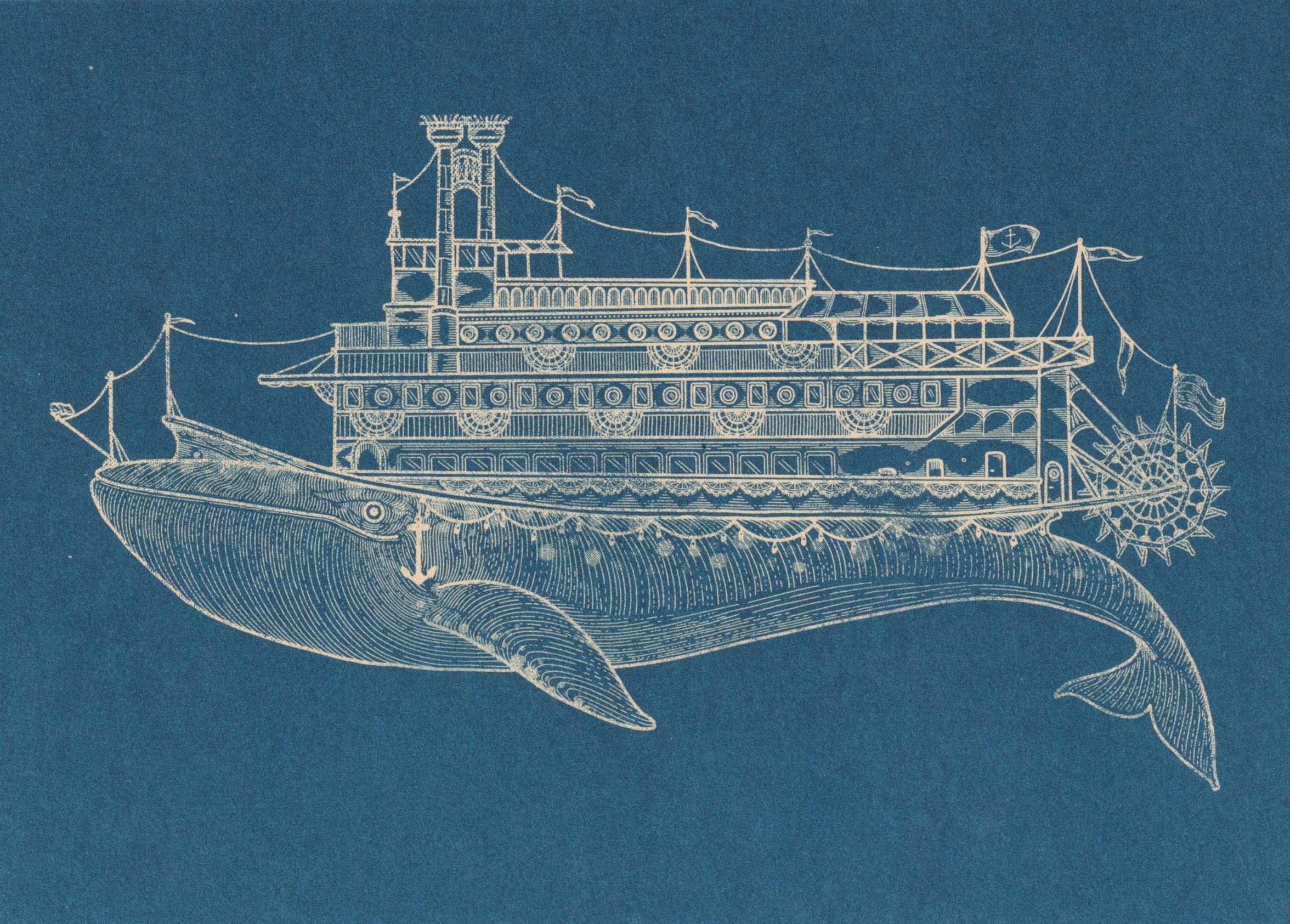 Whaleboats: A Kyler Martz Postcard Set