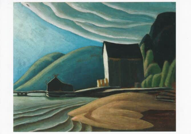 The Ice House Lawren S. Harris Postcard Print